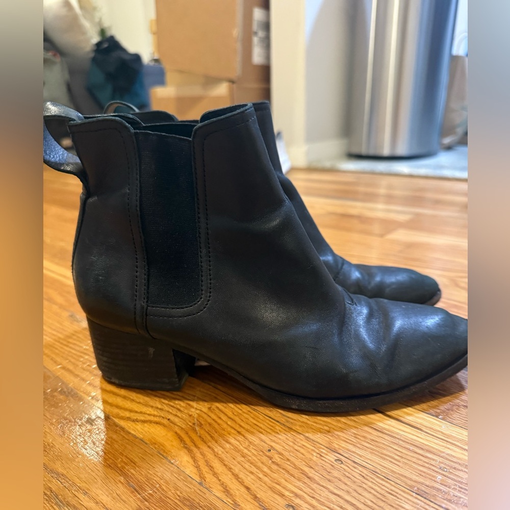 Rag & Bone Black Ankle Boots